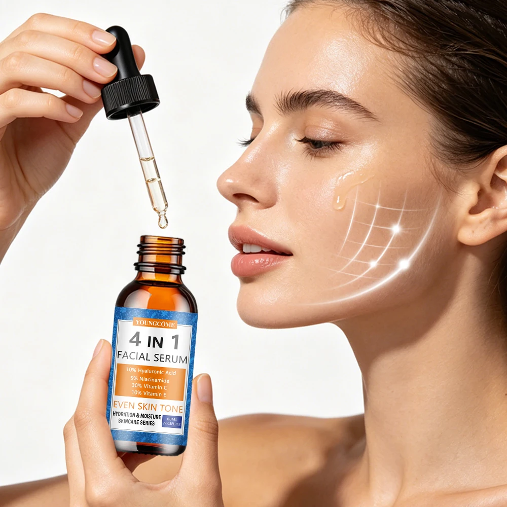 Hydrating 4-in-1 Facial Serum with Vitamin Boost
