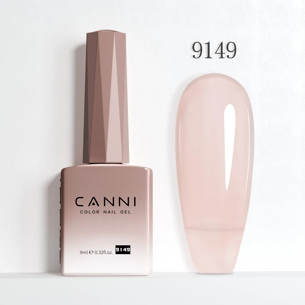 Canni HEMA-Free TPO-Free Transparent Nude Jelly Nail Gel Lacquer - 9ml
