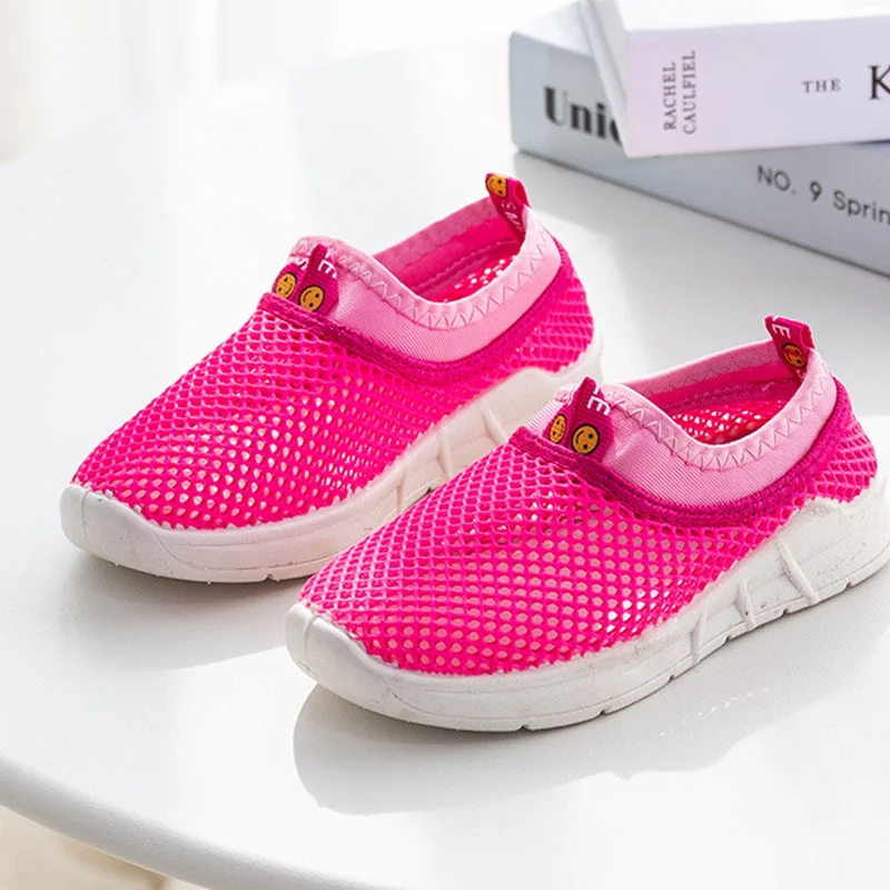 children's sandals Net Breathable Children Shoes Spring Summer Boys Girls Sneakers Casual Running Sport Shoes Slip On Kids zapatillas CSH1349 Sandal for girl