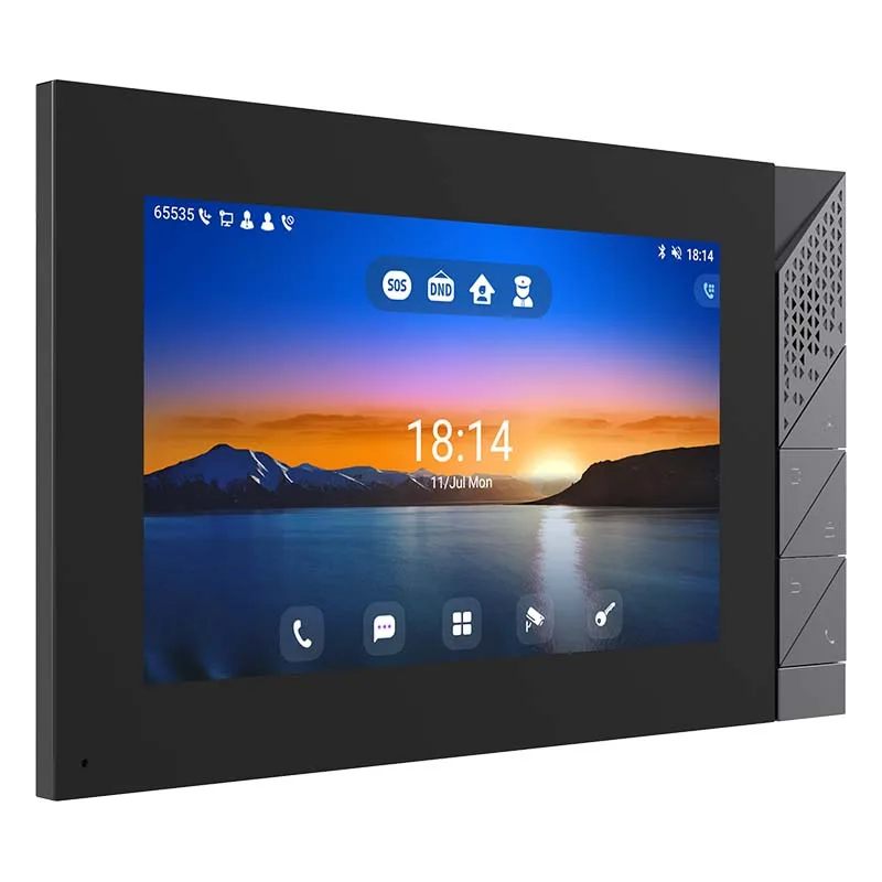 Fanvil i55A New 7 Inch 1080P SIP Video Intercom Display PoE Powered Hands-free Real-Time Video Door Phones With Android 9.0 OS