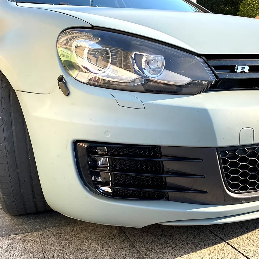 

Противотуманная фара для Volkswagen Golf 6 GTI GTD, решетка радиатора, ветровой нож