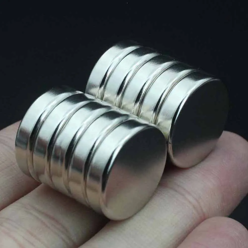 5/10/15/20 ks 20x5 neodym magnetem 20mm x 5mm N35 ndfeb kolo super sytý silná trvalý magnetický imanes disk 20*5