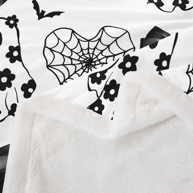 Halloween Cartoon Plush Blanket 5