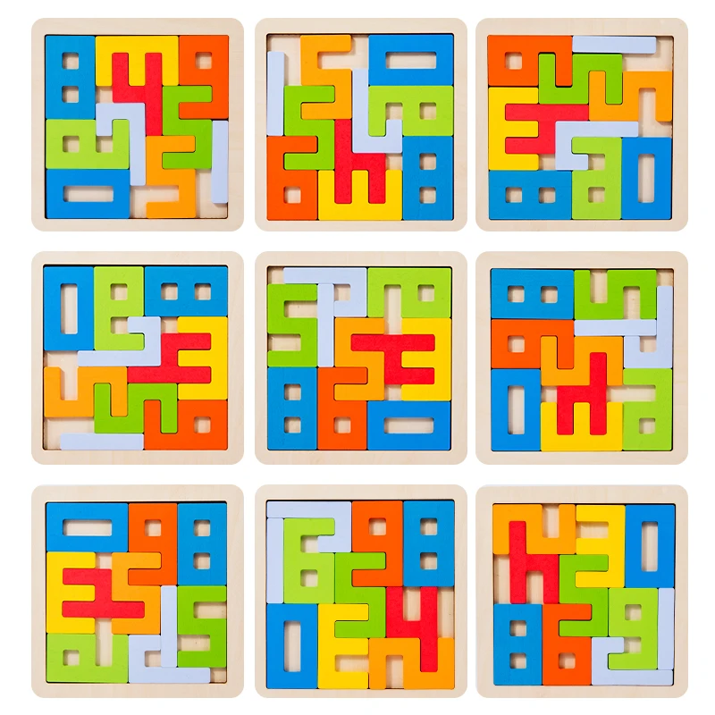 

Красочная 3D головоломка, деревянная математическая игрушка, кубик, игра для детей, дошкольное магирование, формы, цифры, развивающая игрушка для детей