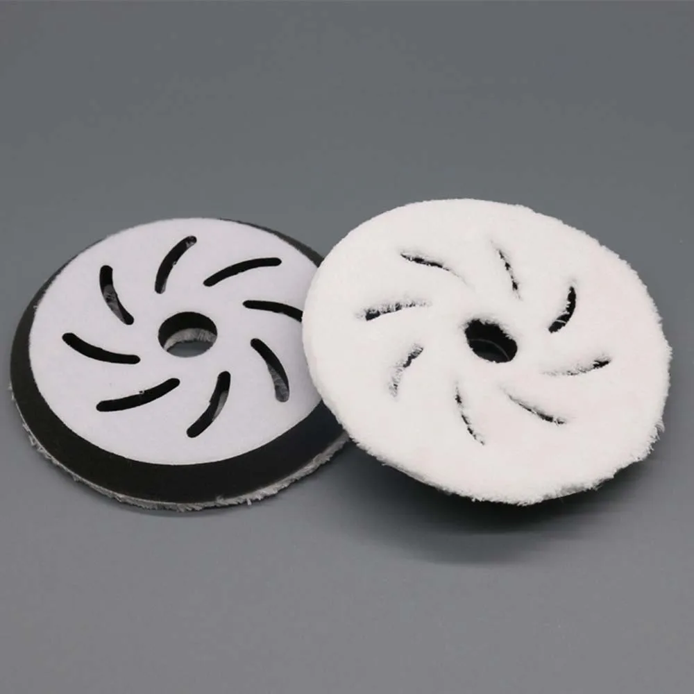 5 Inch Auto Microfiber Polishing Cutting Pad Car Detailing Buffing Wheel