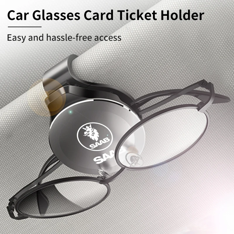 Clip De Metal Para Gafas De Sol, Almacenamiento Para Saab 9-4X 9-7X 9-3 9-5 9-2X 9-X 9000 900 99 97 Monster Gt750
