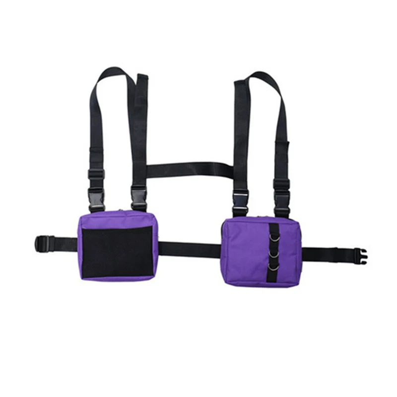 Purple vest bag