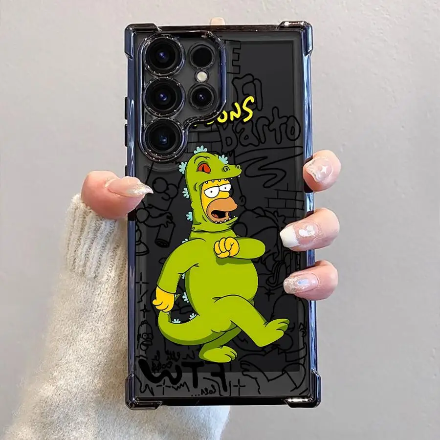 The Simpsons Cute Soft Phone Cover Case