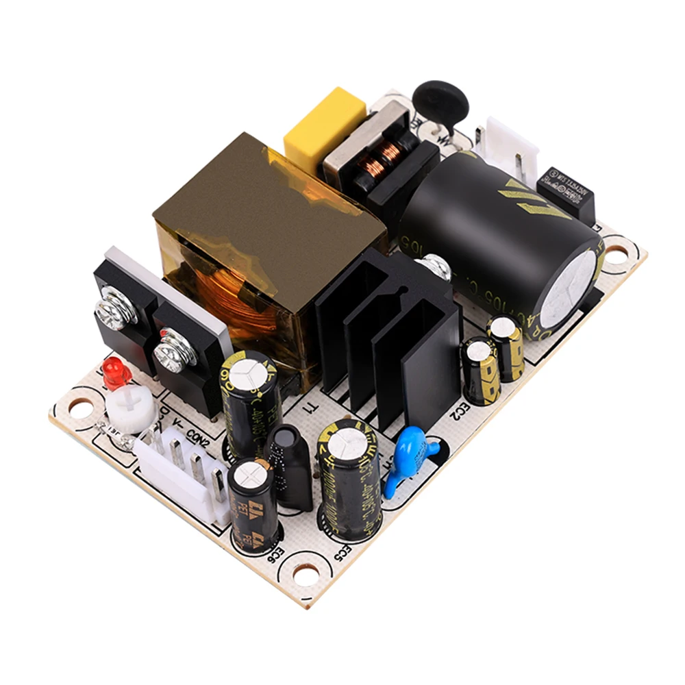 

AC-DC 30W 1A/2A/4A/6A Switching Power Supply Module AC 90~264V/DC 127~370V To 5V 12V 24V 48V Buck Voltage Regulator Low Ripple