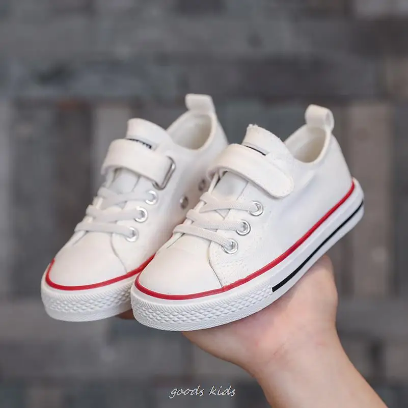 Spring Children Canvas Shoes Girl Sneaker Breathable Fashion Kids Shoes For Baby Boys Casual Toddler Student Birthday Gift