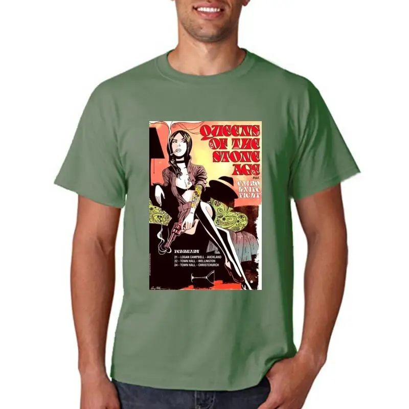 

Название: Camiseta Musica Stoner Rock Camiseta альтернава Qotsa Desert