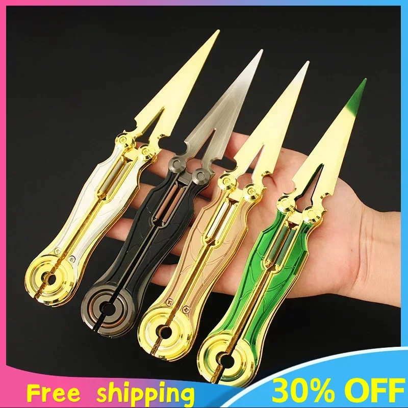 

21 см, Valorant игровой периферический, оружие MagePunk Sparkswitch, фигурка из металлического сплава, модель брелока, материал, катана, меч, игрушка, подарок для детей