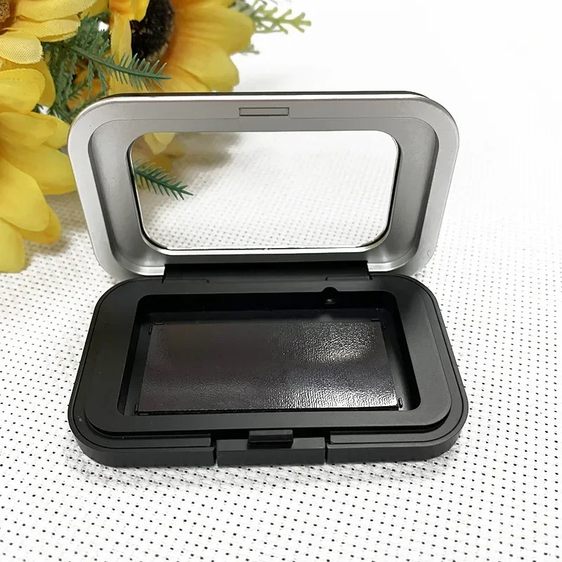 Sewing Storage Box Magnetic Sewing Needles Holder Black Rectangle Sewing Needle Storage Case Buttons Pins Storage Tool Accessories