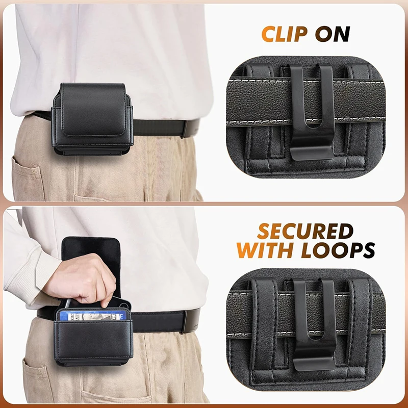 Compact Universal Waist Bag for Foldable Phones - Stylish and Durable Design