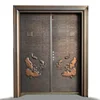 Customized Villa Security Doors Exterior Main Entrance Of Foreign Double Door 2