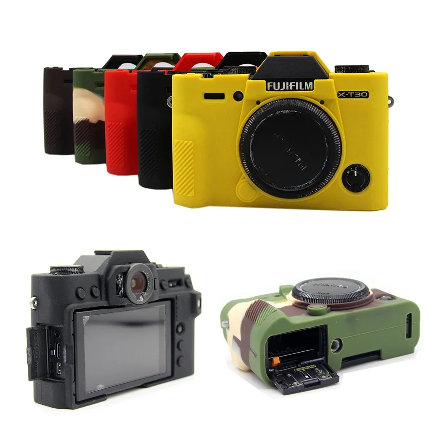 Bella Custodia Morbida In Gomma Siliconica Per Fotocamera Custodia In Pelle Per Fuji Xt30 Xt-30 X-T Xt10 Xt-10 Xt20 Xt-20 Custodia Protettiva In Silic