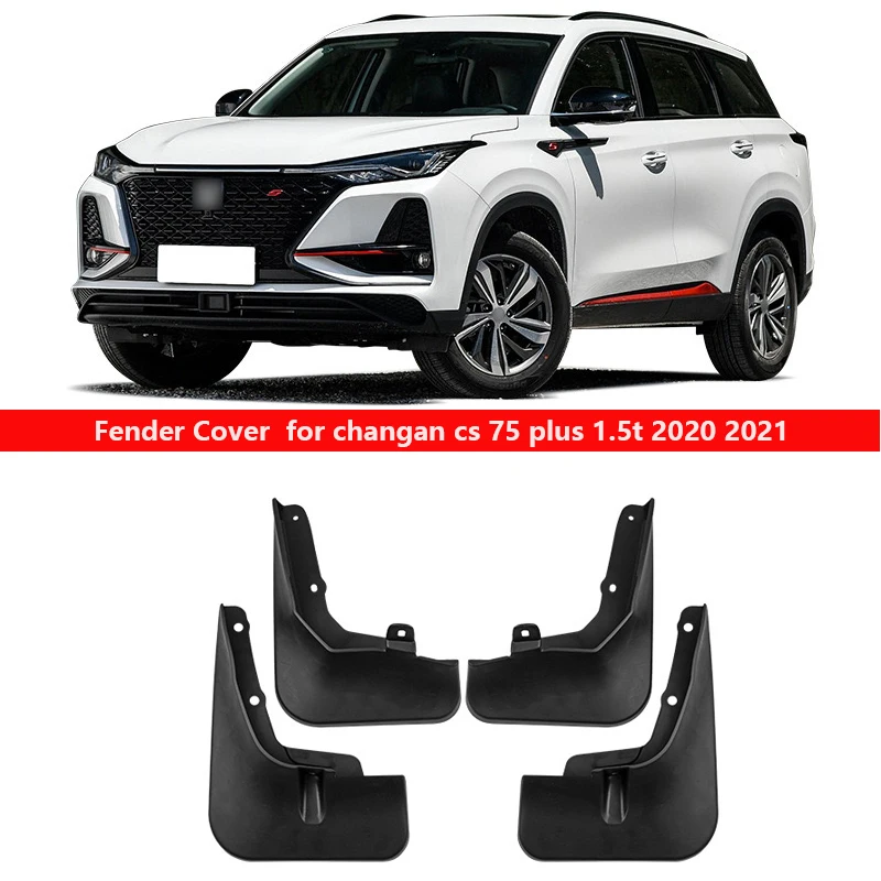 For Changan C75 Plus 2020 20212022 Mudflaps Splash Guard Wheel Mud Flaps Car Modification Accessories Splash Guards Mud Fenders