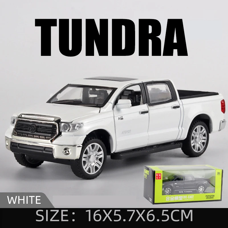 tundra 1枚 1:32 Toyota Tundra Pickup Truck Alloy Off-Road Model Diecast