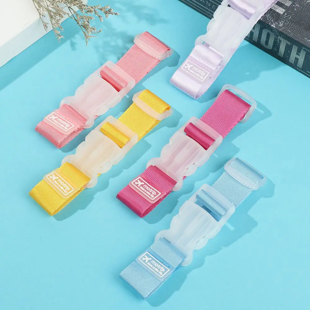Adjustable Nylon Lock Travel Luggage Straps Belt Protective Travel Accessories Suitcase Packing Belt Hanging Buckle luggage strap
