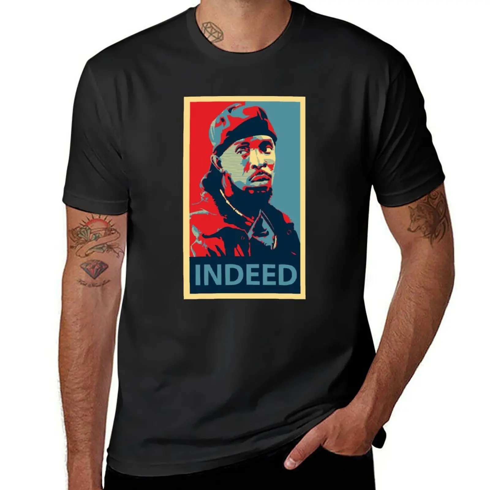 

The Wire Omar Indeed T-Shirt shirts graphic tees hippie clothes blanks designer t shirt men