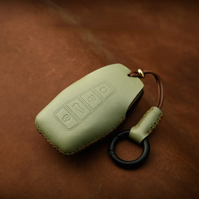 

Suitable For Geely Monjaro 2021 2022 2023 2024 Leather Car Remote Key Case Cover Anti Scratch and Wear-resistantes