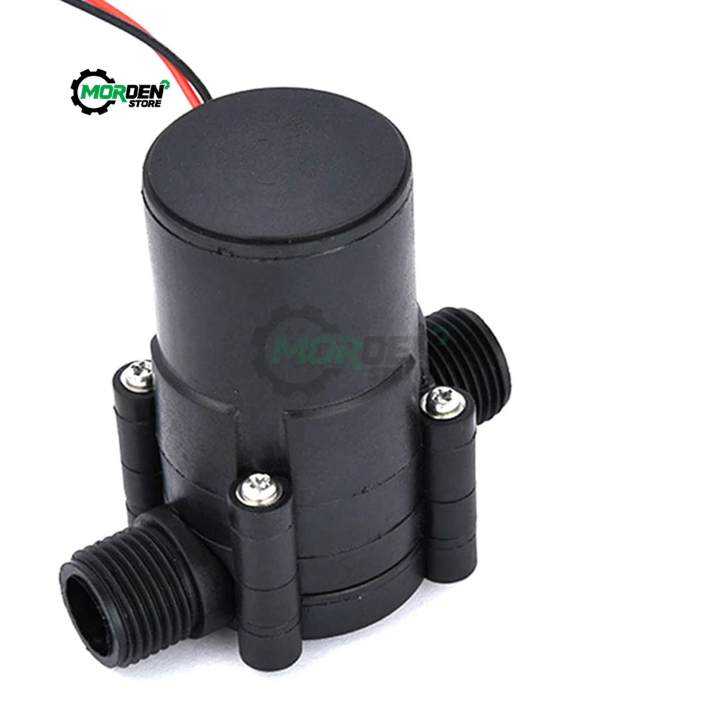 DC 9.8V-18.5V Mini High Power Hydroelectric Turbine Water Flow Generator Electric Hydroelectric Hydro Generator Power Supply hydroelectric generator
