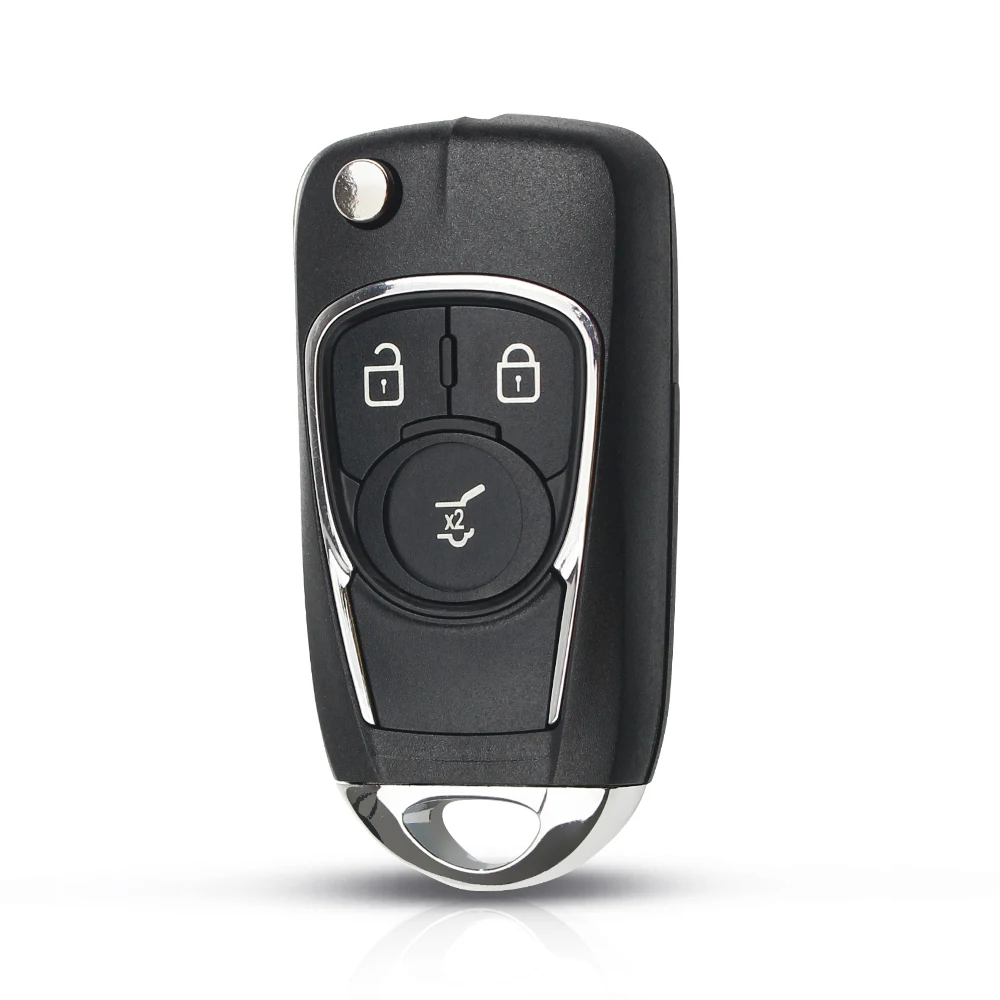 KEYYOU 2/3 Button Replacement Flip Folding Remote Car Key Shell Case for Chevrolet Cruze Epica Lova Camaro Impala Aveo for Opel