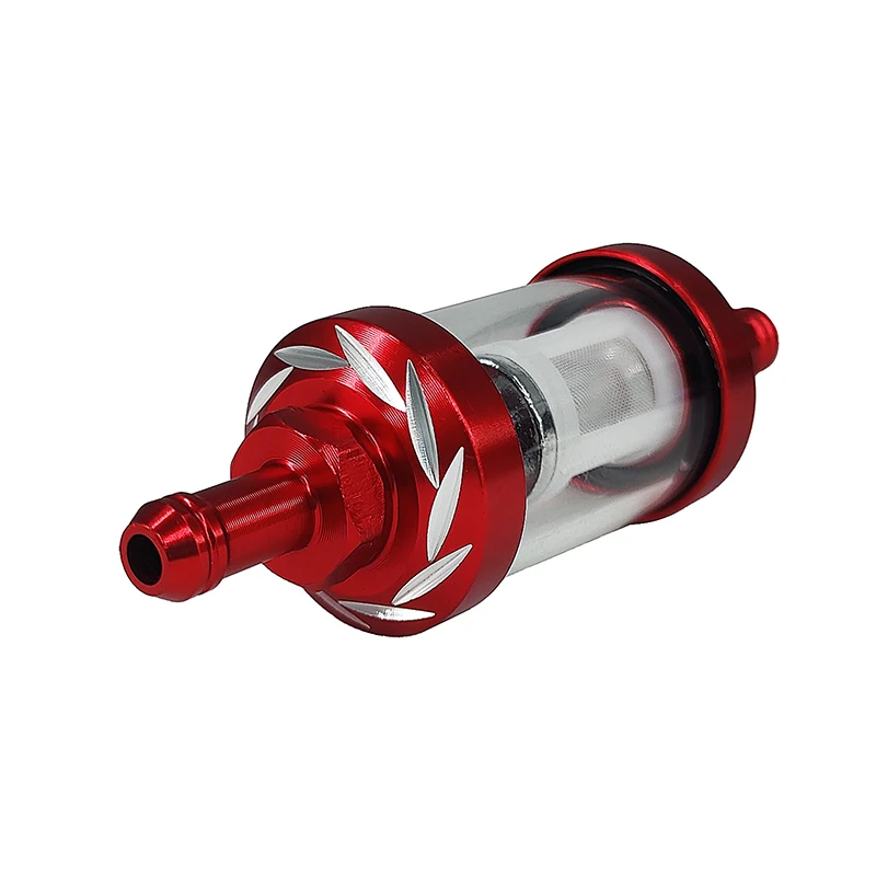 CNC kuro filtro skaidrus stiklinis korpusas