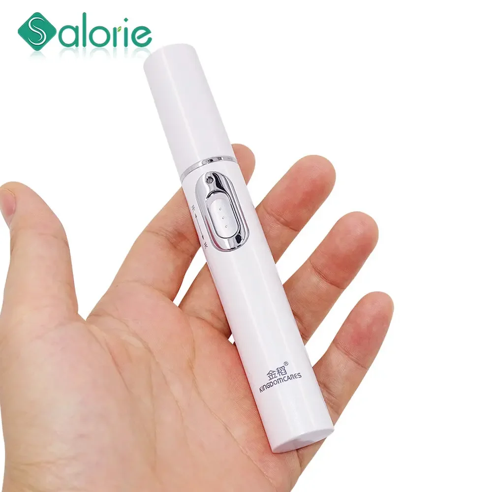 Acne Wrinkle Removal Laser Pen Skin Spots Removal Anti Varicose Spider Vein Eraser Treatment Portable Medical Blue Light Therapy
