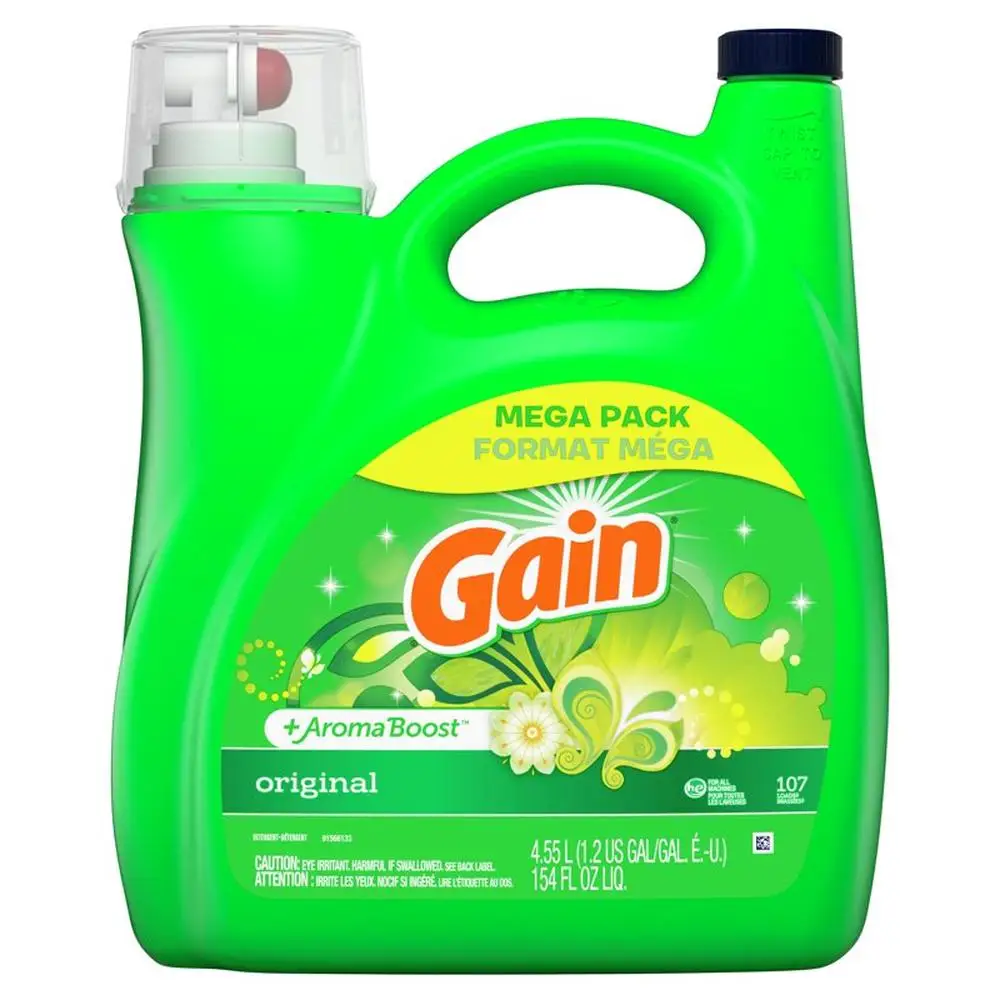 Gain Original Scent Laundry Detergent and Softener Set