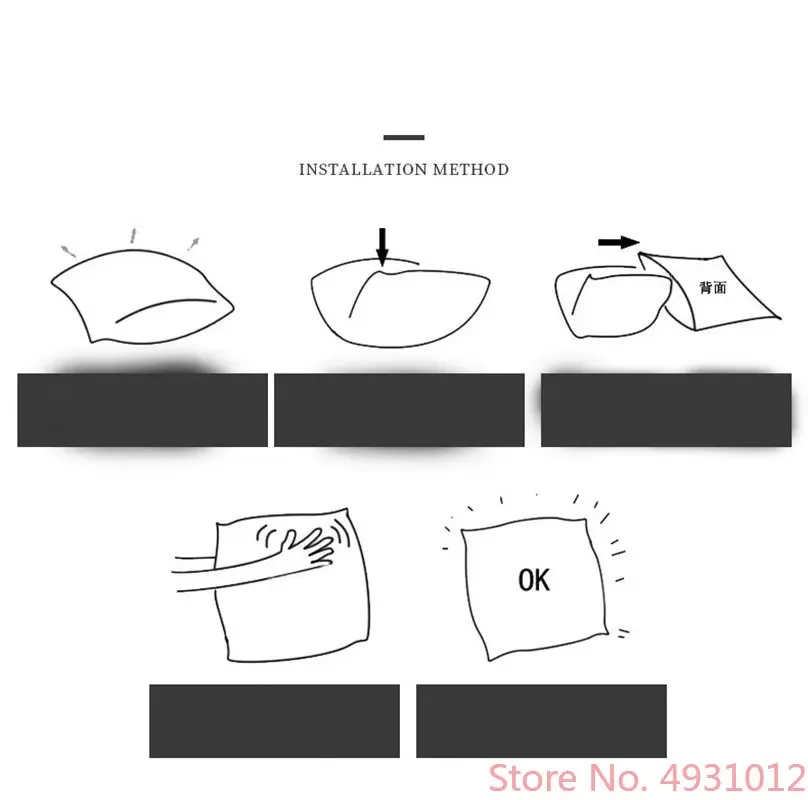 Home Sofa Bedroom Cushion Core Inner Filling PP-Cotton Pillow Core for Car Soft Pillow Insert 30/35/40/45/50/55/60/65 6
