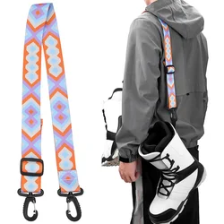 Ski Boot Strap Adjustable Shoulder Sling Snowboard Strap With Hook Leash Accessory Snowboard Accessories 3.8cm x 90cm