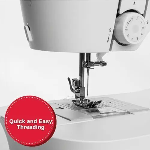 Singer M1150 Lightweight & Portable Sewing Machine With 45 Stitch Applications, Led Light & 4-Step Buttonhole | Ideal For 4