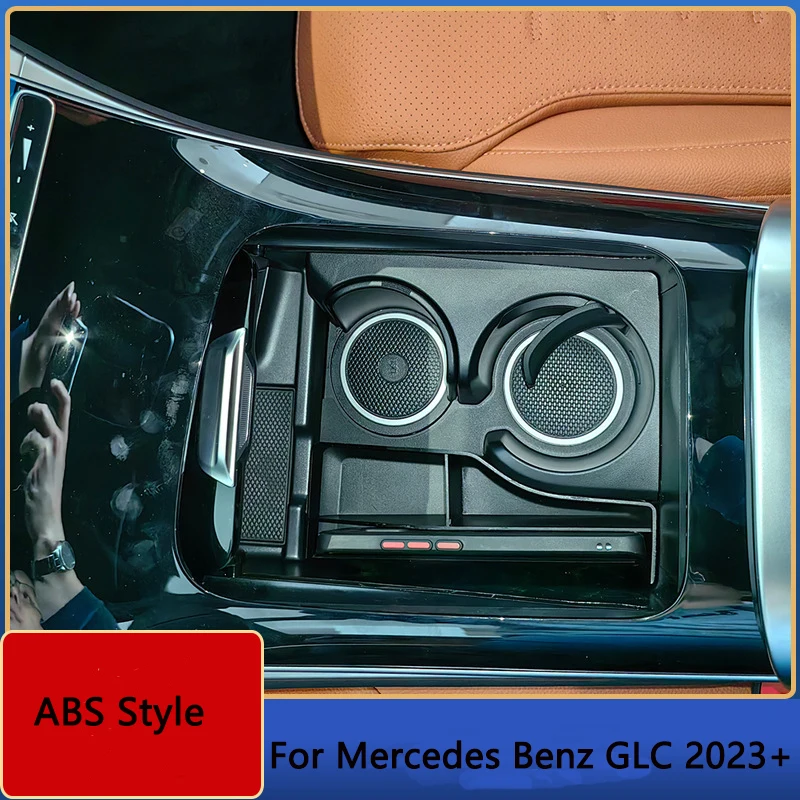 For Mercedes Benz GLC X254 2023 + Cup Holder Storage Tray Car Interior Organizer  Box - AliExpress