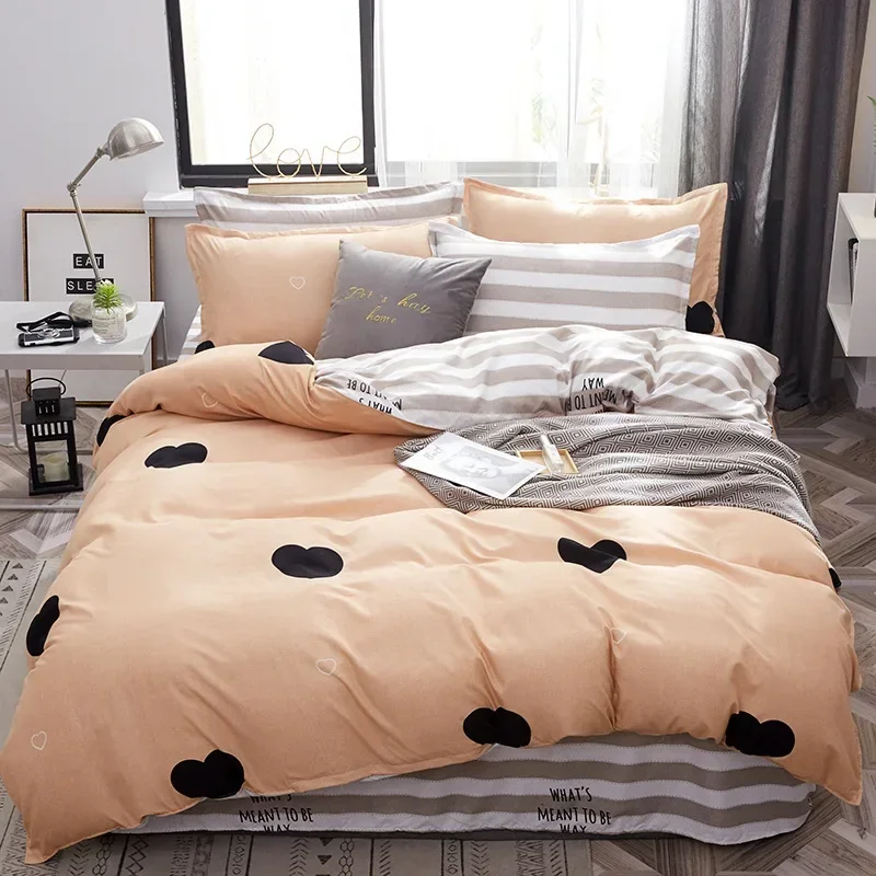 colchas-duplas-conjunto-de-cama-para-casa-capa-de-edredao-240x220-tamanho-gemeo-amor-casal-queen-size