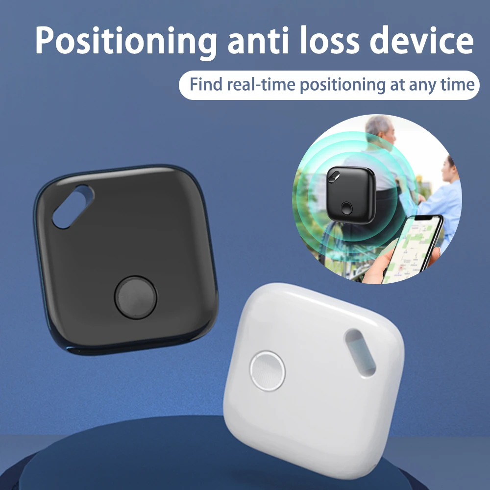 

Smart Wireless Locator Mini Tracker Elderly Children Pet Anti-loss Device GPS Positioning for Apple device with Find APP Locator