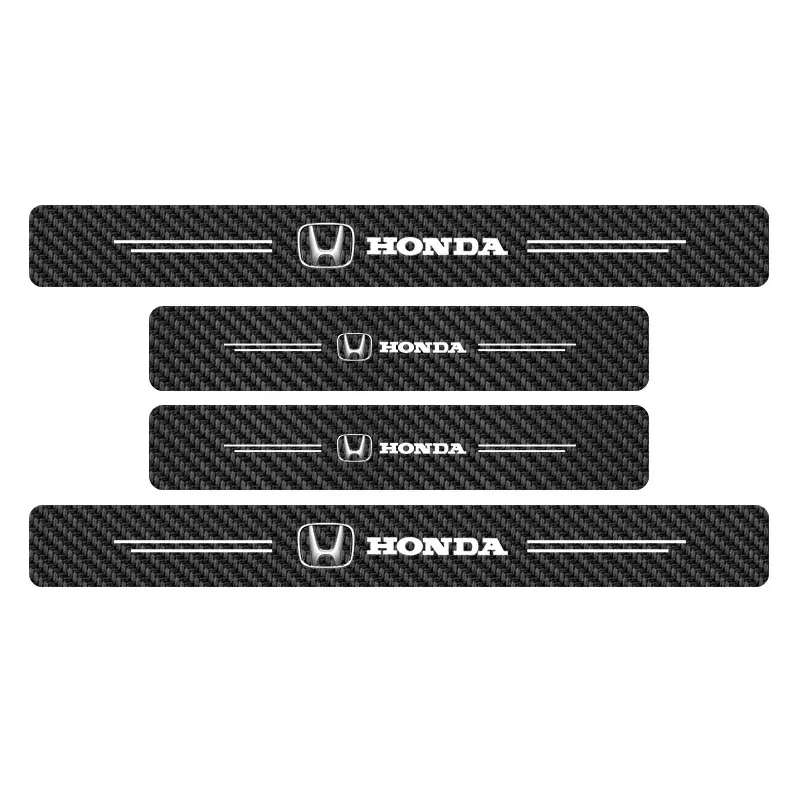 Automobile Doorsill Protective Articles Anti-Trampling For Honda Accord Crv Civic FIT INSIGHT JAZZ MUGEN TYPE S TYPE
