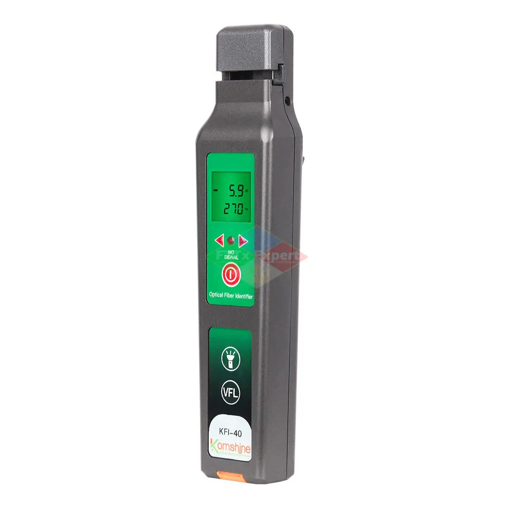 Live Fiber Optical Identifier KFI-40 with LED Display, VFL 10MW, Identifying direction break checker