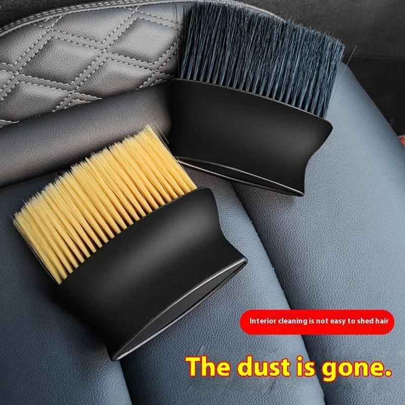 Car Interior Dust Brush Soft for Cleaning Dust Air outlet Central Control Air Conditioning Window Slot