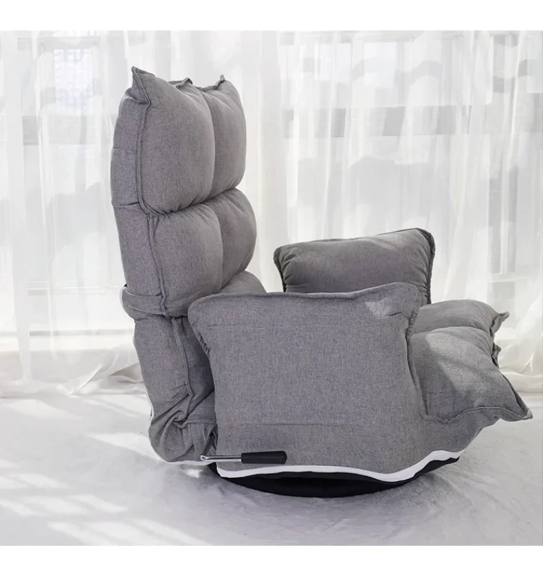 Lazy Simple and Comfortable Lounge Chair, Modern Tatami Living Room Bedroom Bay Window Foldable Leisure Sofa Home Furniture