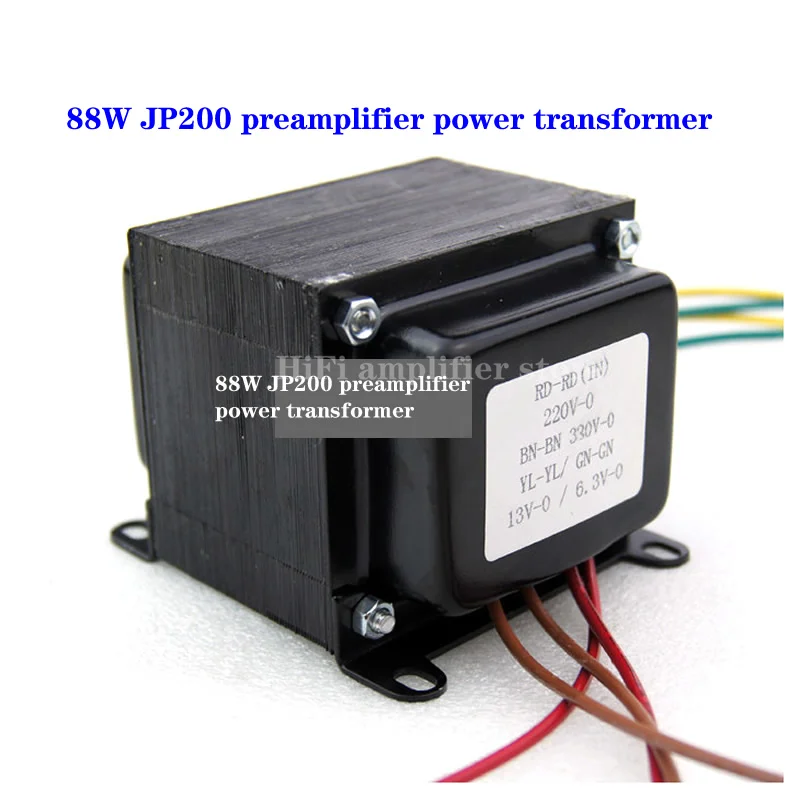 

Преобразователь мощности JP200 88 Вт, входное напряжение 230 В, выходное напряжение: 6,3 в-0 А; В 2 А; 13 в 2 А