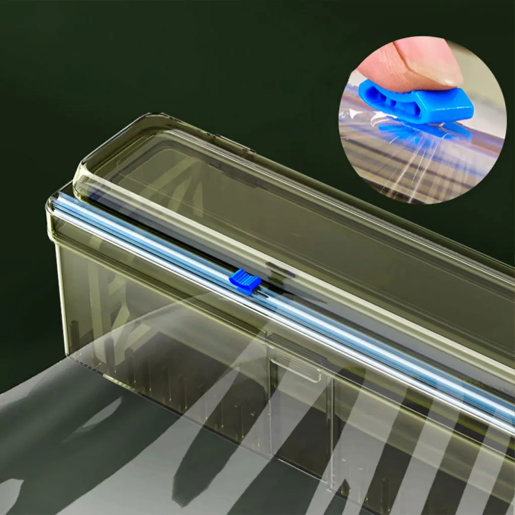 Cling Wrap Dispenser, Food Film Dispenser, Plastic Wrap Cutter, Cling Film Cutter, Kitchen Wrap Dispenser, Plastic Wrap Dispenser