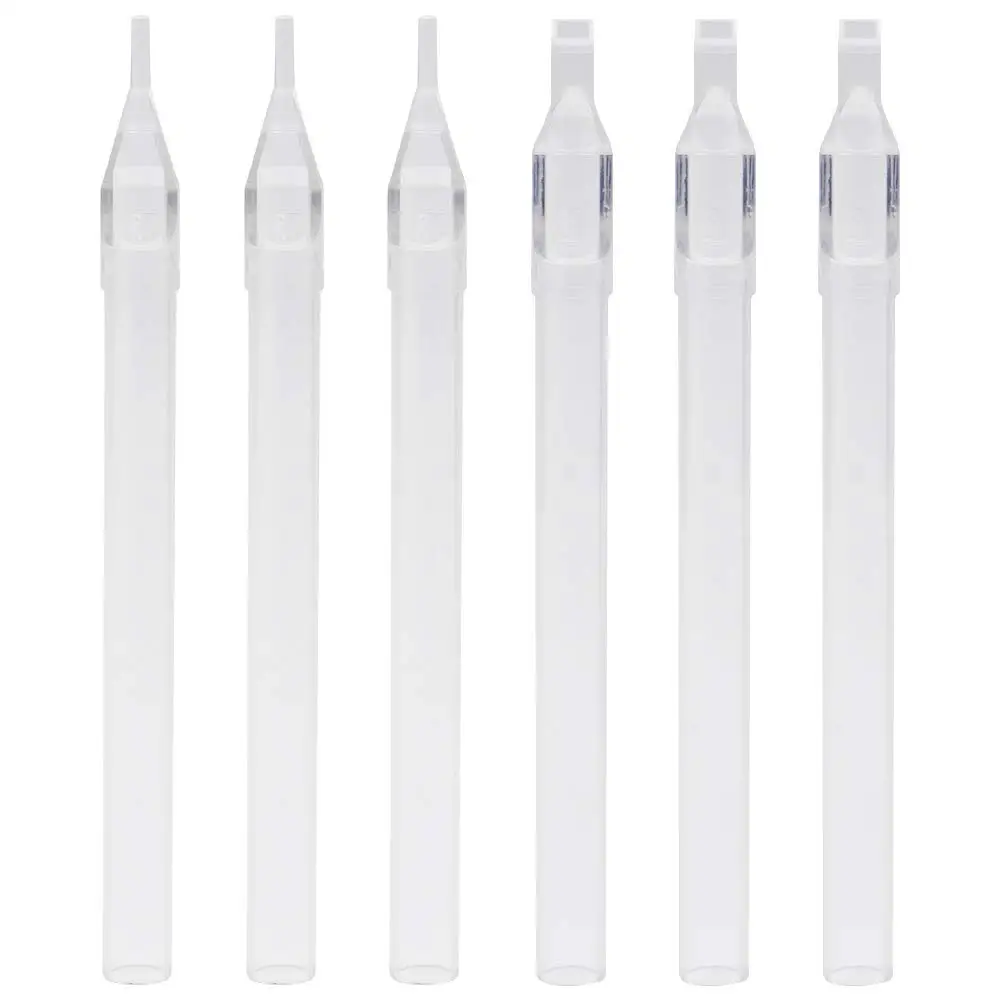 Tattoo Microblading Needles Tattoo Tips Disposable Plastic Long Tattoo Tips 50PCS