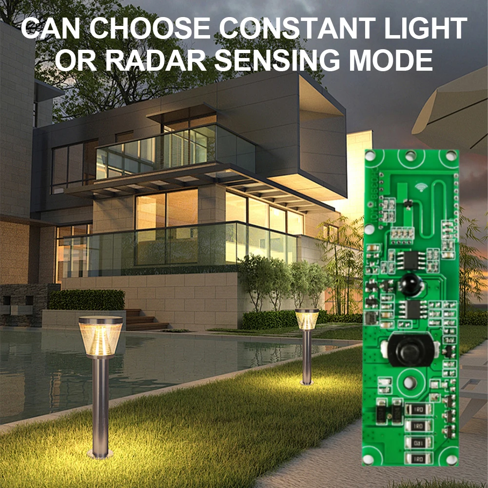 Solar Generator Charge Controller with Remote Control Solar Charge Board Multi-function Practical Creative Human Body Induction