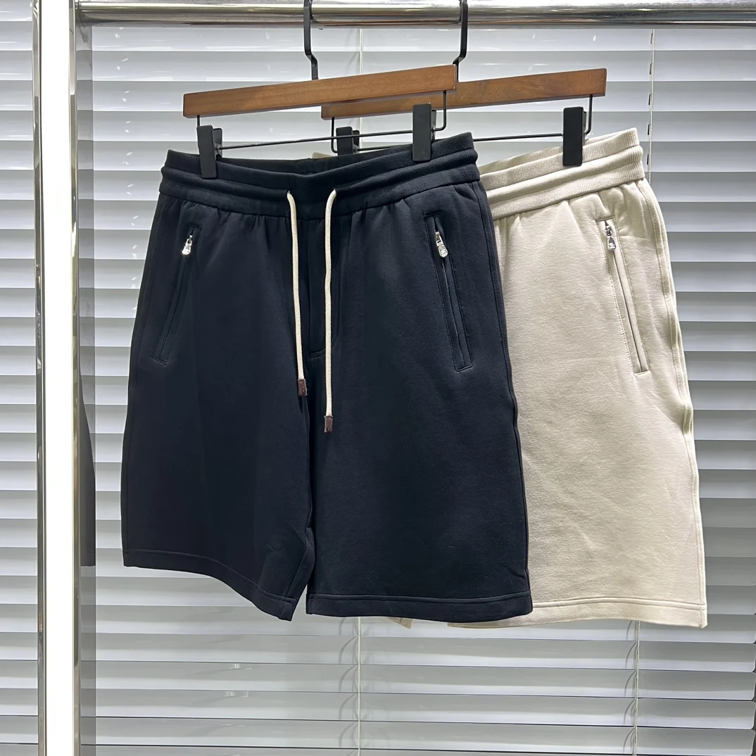 

BILLIONAIRE OECHSLI Shorts Pants Cotton Thin men 2024 Spring Summer New Zipper Straight Beach Pants ventilate size S-XXL