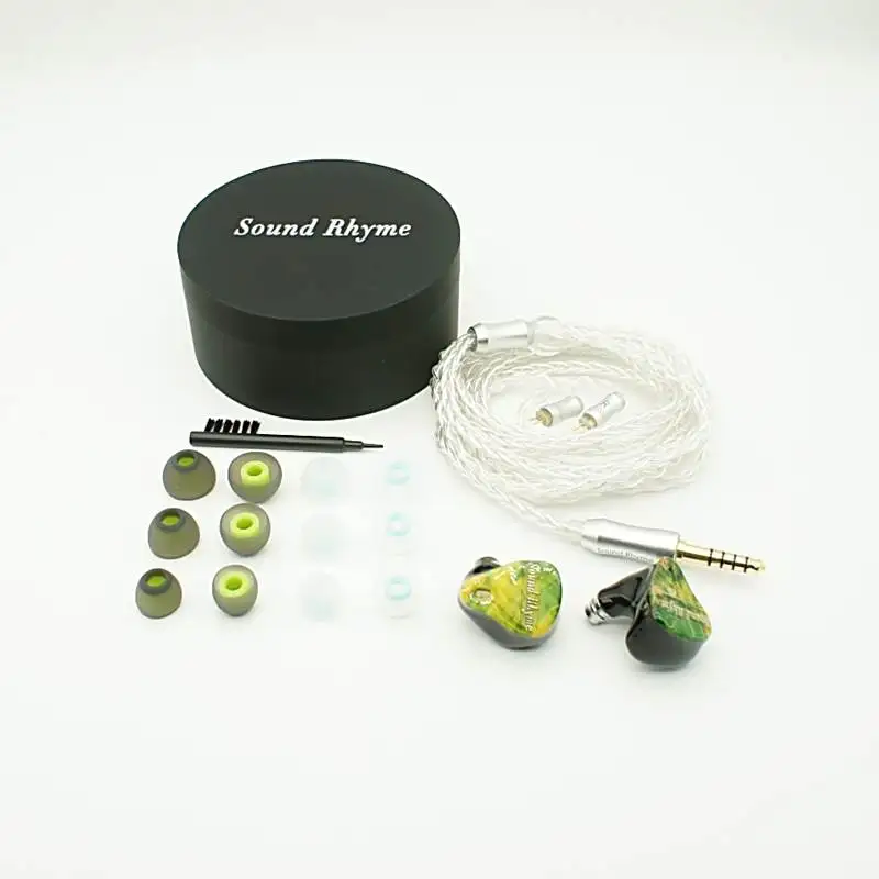 Sound Rhyme SR9 1DD+8BA Hybrid Driver 2Pin 0.78mm HiFi Audiophile In-ear Earphone IEMs 6