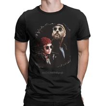 

Men T-Shirts Leon And Mathilda Leon The Professional Humor 100% Cotton Tee Shirt Sleeve Love 90s Movie T Shirt Clothes Printed