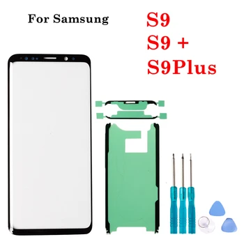Brand New LCD Display Front Glass Outer External Touch Screen Lens Panel Replacment For Samsung Galaxy  S9 S9+ S9 Plus