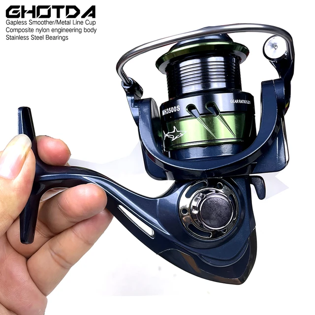 8Kg Max Drag Power Full Metal Spool Saltwater Freshwater Spinning Reel  Suitable For Any Fish Species Fishing Line - AliExpress
