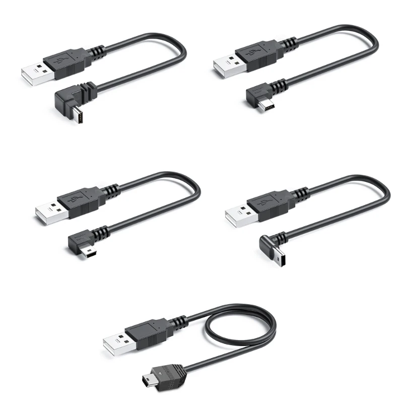 

Flexible USB to Mini USB Data Cord Cable Lightweight & Easy to Carry Dropship